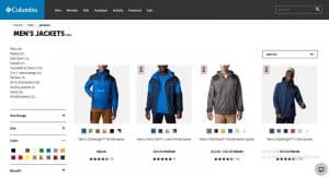 are columbia jackets good for men