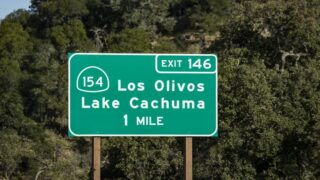 Lake Cachuma Sign