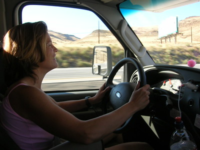 Lori-driving-the-rv