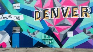 Denver graffiti - where to hammock in Denver